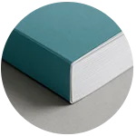 Livre à dos carré collé